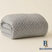 تصویر خرید پتو مسافرتی گلبافت فلورا یکنفره نوک مدادی 