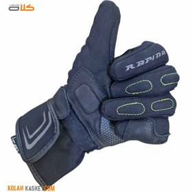 تصویر دستکش موتور سواری ضد آب پروتکشن دار RAPIDO کد 118 RAPIDO waterproof motorcycle gloves with protection code 118