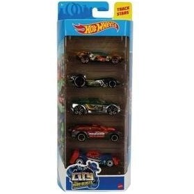 تصویر ست 5 تایی ماشین اسباب‌بازی هات ویلز مدل 1806 HOT WHEELS 