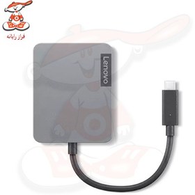 تصویر هاب TYPE-C لنوو مدل LOHC451 Lenovo USB-C Travel Hub Gen 2