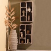 تصویر شلف دیواری پاپیه ماشه 