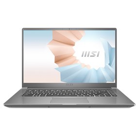 تصویر لپ تاپ MSI مدل MSI Modern 15 A11MU i3 8GB 512SSD Intel + استند رایگان 