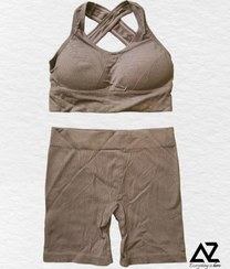 تصویر ست نیمتنه شلوارک پارمیس 