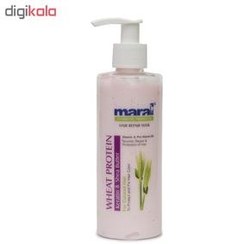 تصویر ماسک مو ترمیم کننده حاوی پروتئین گندم مناسب موهای رنگ شده 250میل مارال Maral Wheat Protein Hair Repair Mask For Colored Hair 250ml