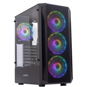 تصویر کیس گیمینگ اورکول مدل L200 RGB با ۴ فن 
