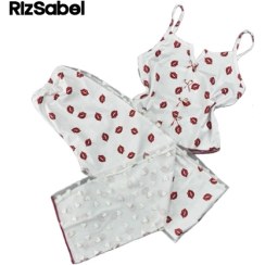 تصویر ست تاپ و شلوار راحتی کد 40207 