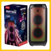 تصویر اسپیکر بلوتوثی قابل حمل هیسکا مدل 1010 Hiska bluetooth speaker model PARTYBOX-1010