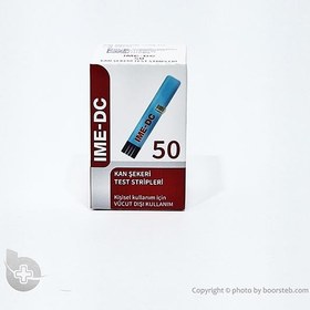 تصویر نوار تست قند خون آی ام ای دی سی IME-DC IME-DC Blodd Glucose Test Strips