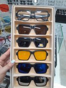 تصویر عینک پنج کاوره کد ۲۳۳۶ مناسب خانم‌ها و آقایان با فریم بزرگ و طراحی شیک 