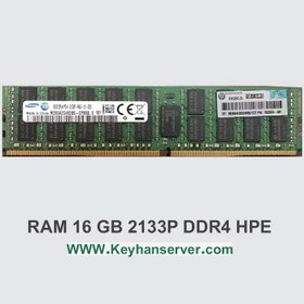 تصویر رم سرور 16 گیگابایتی اچ پی HP RAM 16GB 2133P با پارت نامبر 726719-B21 