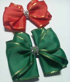 تصویر گلسر انبری یلدایی در رنگ قرمز و سبز مدل شماره یک کد 1060 - قرمز 