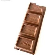 تصویر فندک فانتزی طرح شکلات تکه ای 