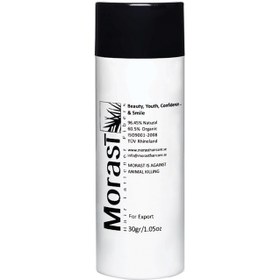 تصویر پودر پرپشت کننده مو 30 گرمی رنگ بلوند مورست ا MorasT Hair Fattener Fiber MorasT Hair Fattener Fiber