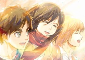 تصویر متال پوستر انیمه Attack on Titan کد N203 