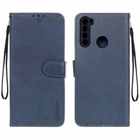 تصویر کیف چرمی مگنتی Xiaomi note 8 