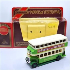 تصویر اتوبوس دو طبقه لندن برند مچباکس سری یستریر 