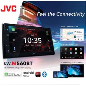 تصویر پخش تصویری جی وی سی JVC KW-M560BT 