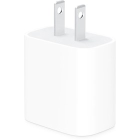 تصویر شارژر اپل توان 20 وات دو پین تخت Charger Apple 20W Dual Pin