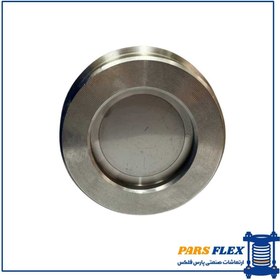 تصویر شیر چک ولو ویفری بین فلنجی دبل پلیت (استیل) 3 اینچ 