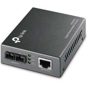 تصویر مبدل فیبر گیگابیت و چند حالته تی پی لینک مدل MC200CM TP-LINK MC200CM_V1 Gigabit Multi-Mode Media Converter