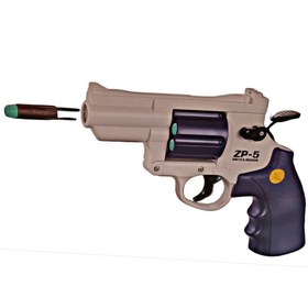 تصویر تفنگ هفت تیر ابری همراه با سیبل 