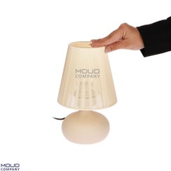 تصویر آباژور رومیزی مدل ملیسا کوچک کرم (موعود) 