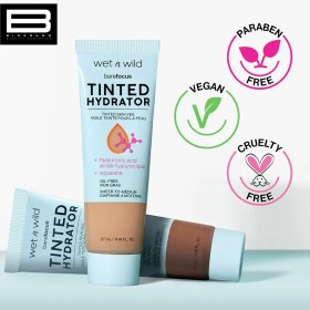 تصویر کرم رنگی رطوبت رسان وت اند وایلد مدل بر فوکوس Bare Focus Tinted Hydrator Cream