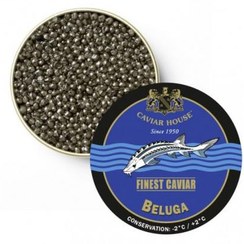 تصویر خاویار رویال بلوگا ۵۰ گرمی درجه ۱ 