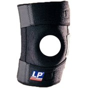 تصویر زانوبند طبی 2 آتل LP ساپورت 733 | مشکی - ارسال فوری | ارسال رایگان با خرید مشخص 