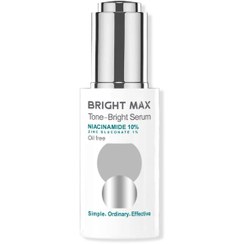 تصویر سرم نیاسینامید تن برایت 10 درصد برایت مکس 30 میل Bright Max Tone Bright Niacinamide 10 Serum 30ml