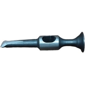 تصویر چکش افغانی صافکاری مدل تبری بلند فولادی بی رنگ کد 96-12 Colorless smoothing hammer PDR