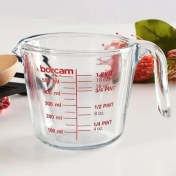 تصویر پارچ اندازه‌گیری پیرکس 1000 بورجام پاشاباغچه – کد 59186 