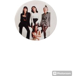 تصویر پیکسل بلک پینک فلزی 