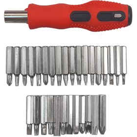 تصویر پیچگوشتی نمکدونی 6036B ایکس اینروی (مجموعه 30 عددی) screwdriver-bit-6036b-xinrui