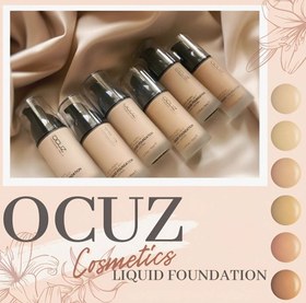 تصویر کرم پودر اوکاز شماره ۰۳ ocuz (vio) liquid foundation number03 : ocuz (vio) liquid foundation number03