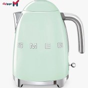 تصویر کتری برقی اسمگ مدل KLF03 رنگ سبز پاستیلی smeg kettle KLF03