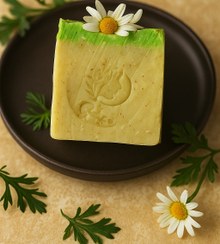 تصویر صابون دست ساز گیاهی بابونه گلسان Golsan Handmade Herbal Chamomile Soap