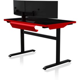 تصویر میز گیمینگ ارگونومی تایتان Gaming Desk TITAN RGB 