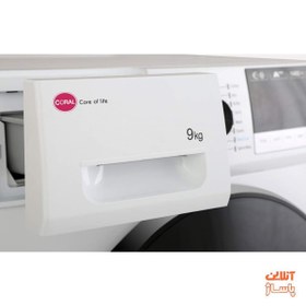 تصویر ماشین لباسشویی 9 کیلویی کرال مدل TFW-49414 washing machine 9 kg model TFW-49414