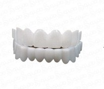 تصویر روکش دندان سفید طرح اسمایل 14565 