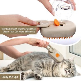 تصویر برس بخار سرد 360 درجه سگ و گربه ( مدل VOVA ) Pet Hair Cleaning Grooming Tool For All