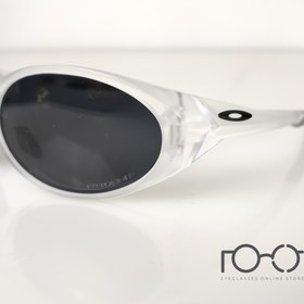 تصویر عینک آفتابی ورزشی اوکلی OAKLEY کائوچو کد P009438-0158 رنگ یخی با لنز دودی 
