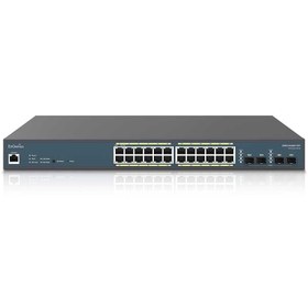 تصویر سوييچ 24 پورت گيگابيت و مدیریتی انجنیوس مدل EWS7928P-FIT Engenius EWS7928P-FIT Managed 240W PoE 24-Port Gigabit Switch