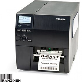 تصویر پرینتر لیبل زن صنعتی توشیبا مدل B-EX4T1 ا Toshiba B-EX4T1 Industrial Label Printer Toshiba B-EX4T1 Industrial Label Printer