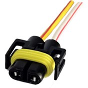 تصویر سوکت پروژکتور مناسب ال ۹۰ و ریو و پراید پایه H11 