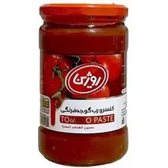 تصویر رب گوجه فرنگی شیشه روژین 680 گرمی Rojin Tomato Paste Glass 680g