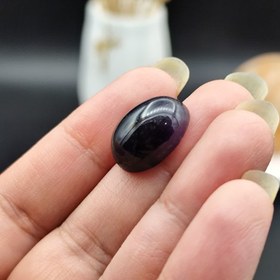 تصویر نگین آمیتیست تراش دامله طبیعی اصل معدنی کد 9297 