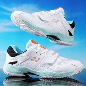 تصویر کفش بدمینتون مردانه برند nibeminent Men's Badminton Shoes High Quality Luxury Design Field Training Non-slip Sneakers Couple Tennis Shoes