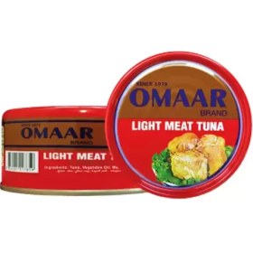 تصویر کنسرو تن ماهی عمر 185 گرمی بسته 3 عددی OMAAR LIGHT MEAT TUNA 185 gr