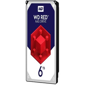 تصویر هارددیسک اینترنال وسترن دیجیتال سری رد پلاس ظرفیت 6 ترابایت Western Digital Red Plus 6TB 3.5" 5400rpm 64MB Internal Hard Drive